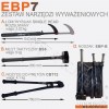 Zestaw narzędzi wyważeniowych EBP7